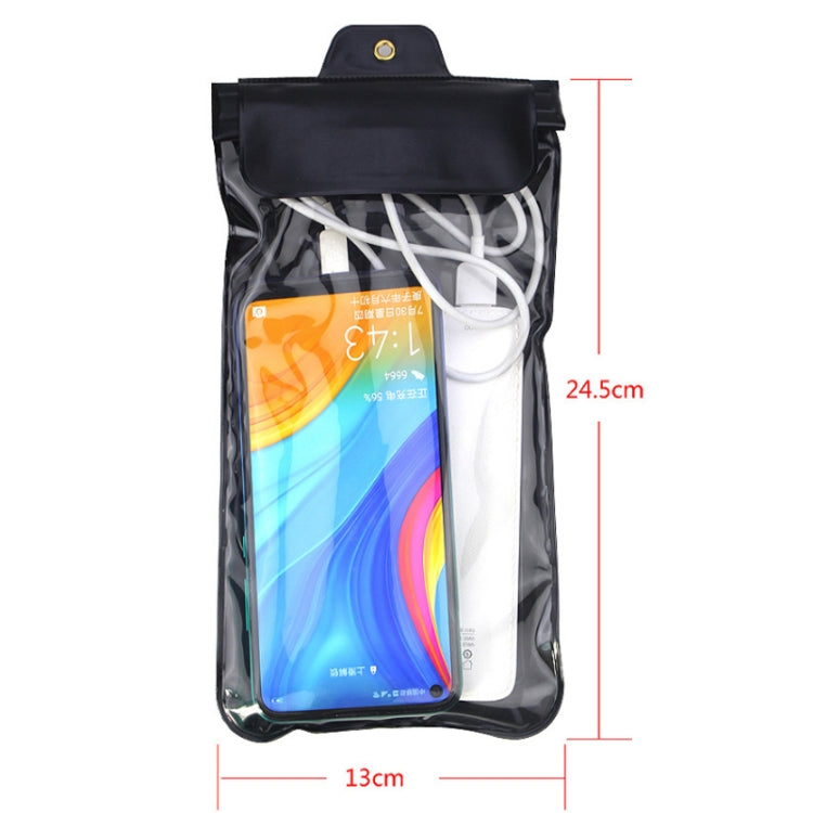 2 PCS Mobile Phone Touch Screen Transparent Dustproof And Waterproof Bag