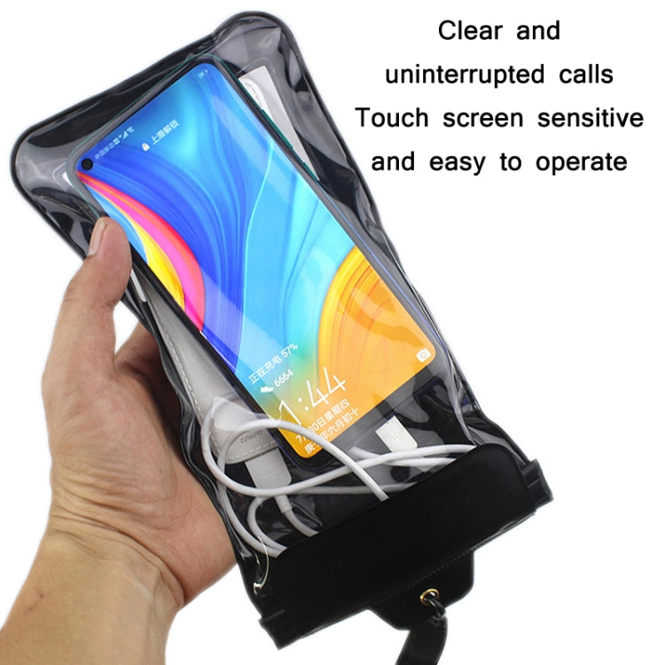 2 PCS Mobile Phone Touch Screen Transparent Dustproof And Waterproof Bag