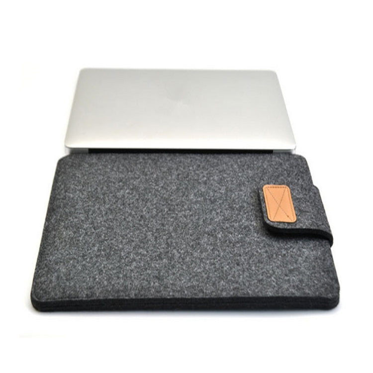 Vertical Felt Laptop Bag Tablet Sleeve Bag, Size: 15 Inch