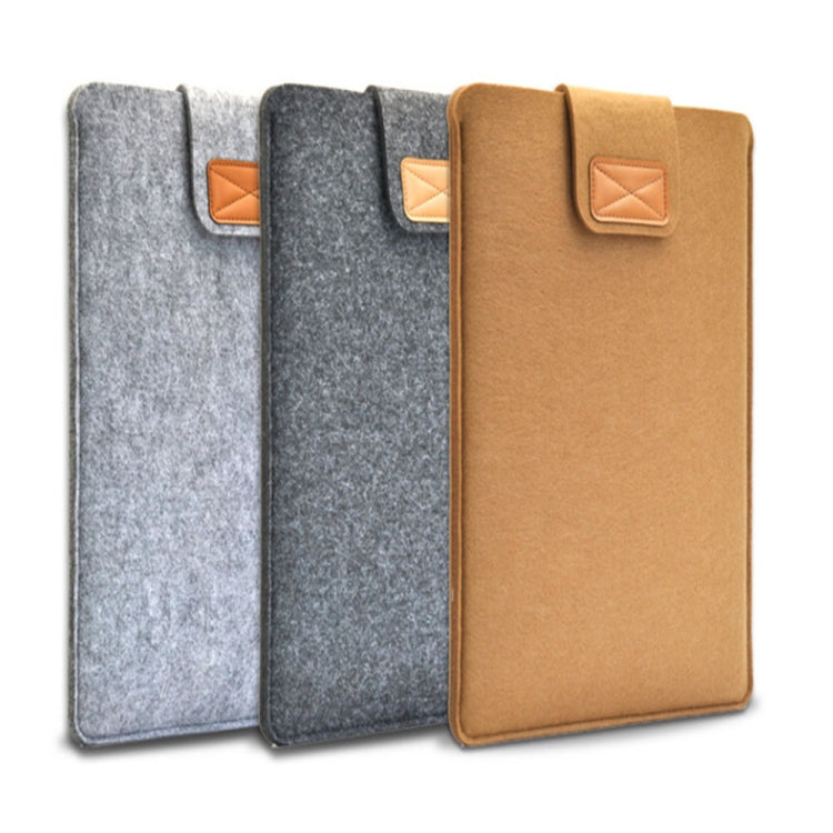 Vertical Felt Laptop Bag Tablet Sleeve Bag, Size: 15 Inch