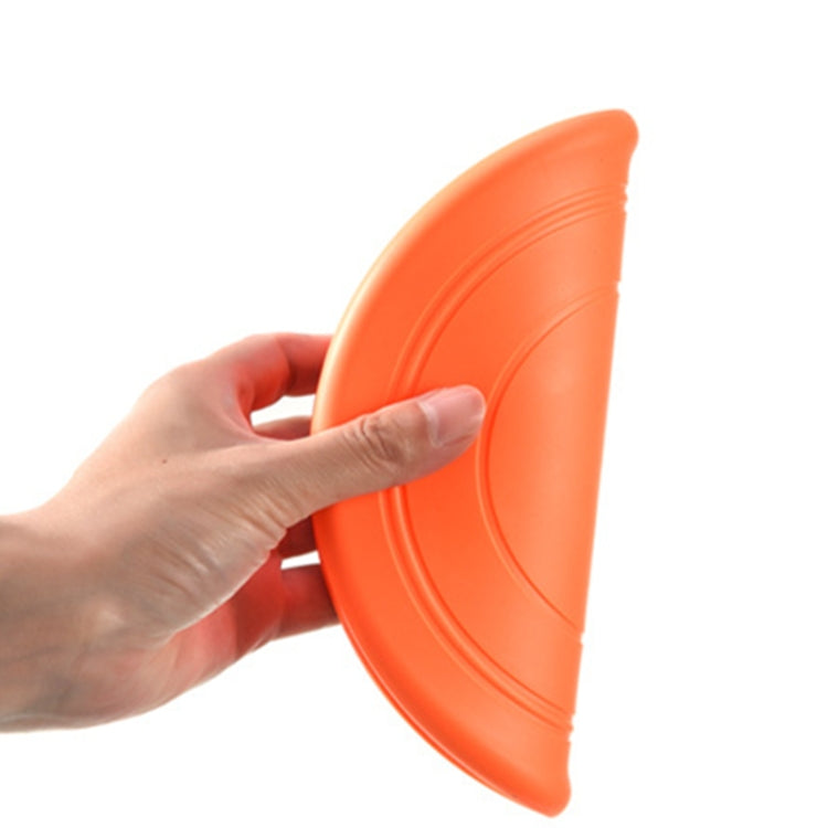 8 PCS Silicone Pet Bite Resistant Soft Flying Plate Dog Training Toy