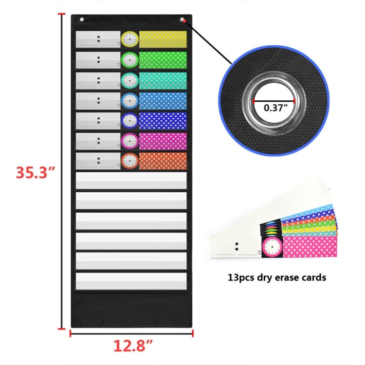 Daily Time Class Schedule Hanging Bag