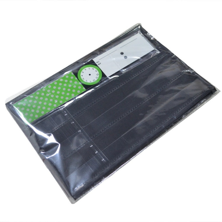 Daily Time Class Schedule Hanging Bag