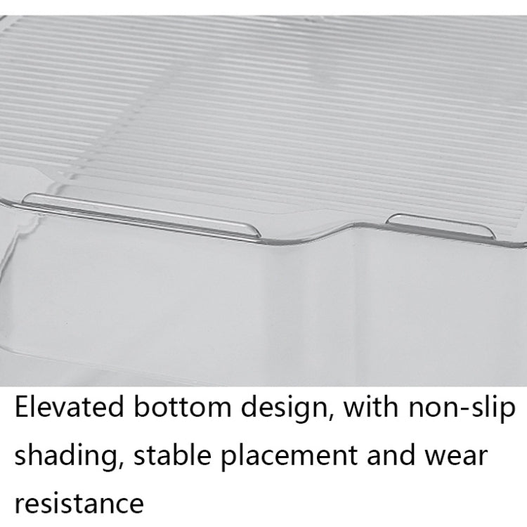 Portable Food Fruit and Vegetable Transparent Refrigerator Storage Box, Specification: TY0640