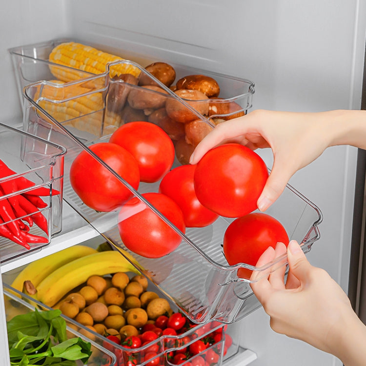 Portable Food Fruit and Vegetable Transparent Refrigerator Storage Box, Specification: Ty0641