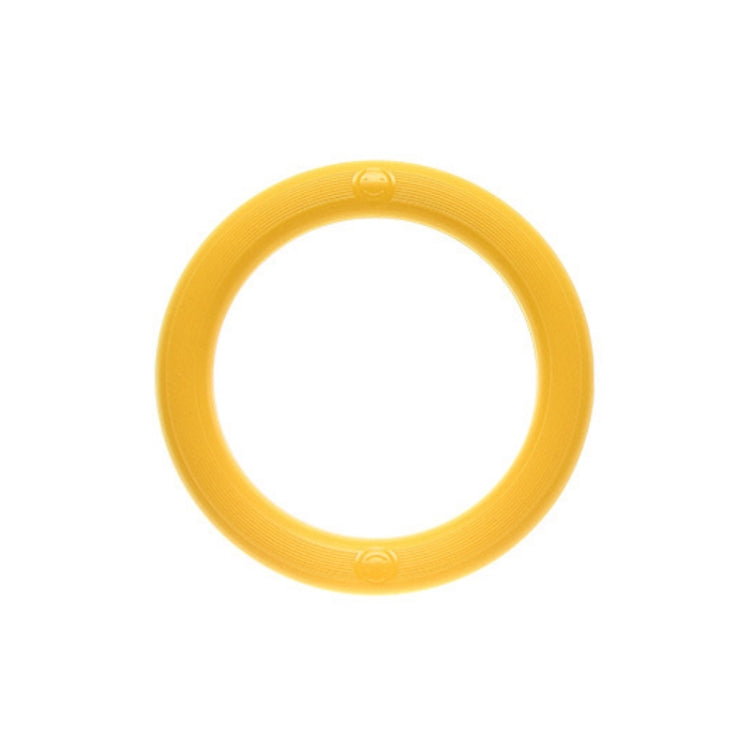 10 PCS Basketball Non-slip Base Supermarket Fruit Display Fixing Ring, Colour: 15cm (Yellow)