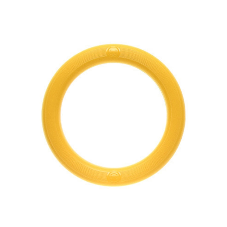10 PCS Basketball Non-slip Base Supermarket Fruit Display Fixing Ring, Colour: 18cm (Yellow)