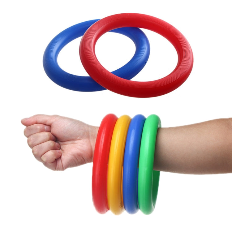 10 PCS Basketball Non-slip Base Supermarket Fruit Display Fixing Ring, Colour: 18cm (Yellow)