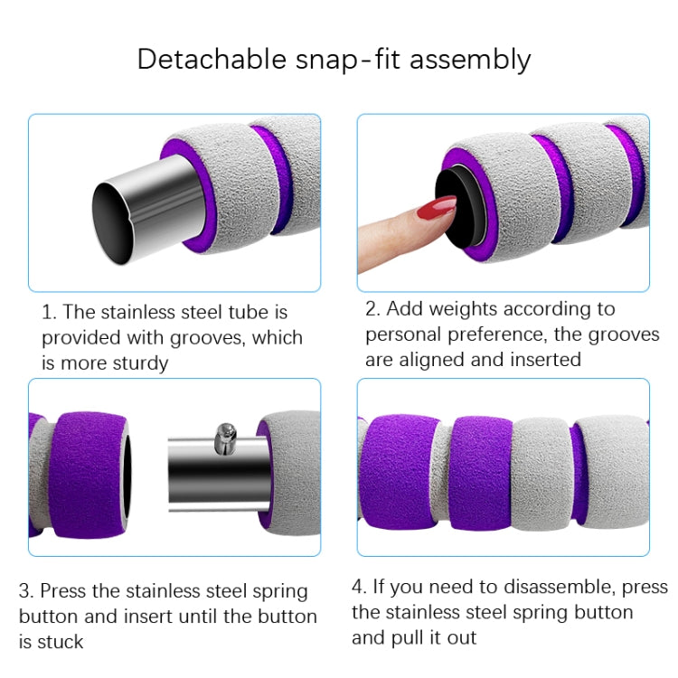Removable Eight-Section Fitness Circle Weighted Gymnastics Circle