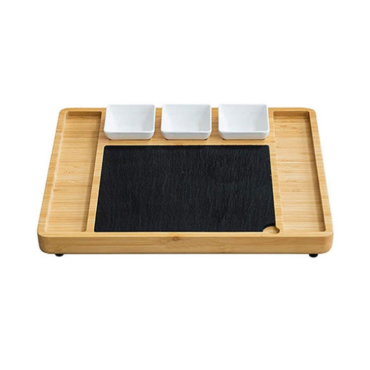 JYZM0120 Bamboo Cheese Cutting Board Combo Set(Square)