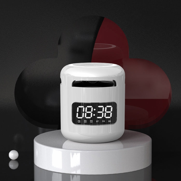 JM01 Mini Card Outdoor Portable Wireless Bluetooth Speaker Clock