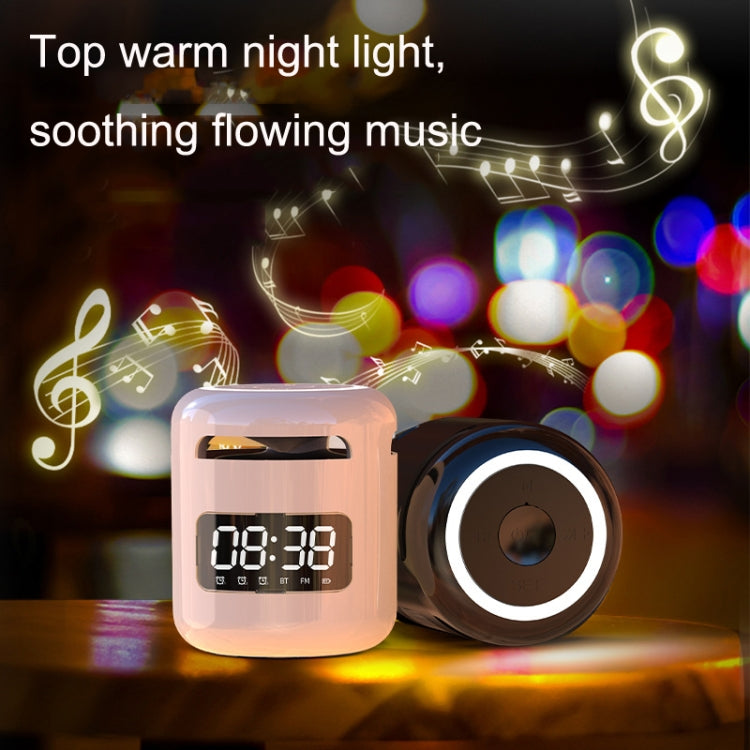 JM01 Mini Card Outdoor Portable Wireless Bluetooth Speaker Clock