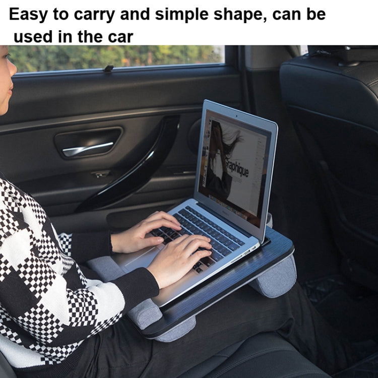 D12 Lap Computer Desk Laptop Bed Desk Portable Car Desk(Gray)