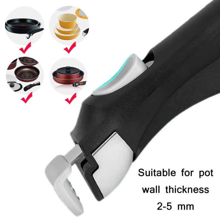 Detachable Milk Pot Anti-scalding Pot Handle(Black)