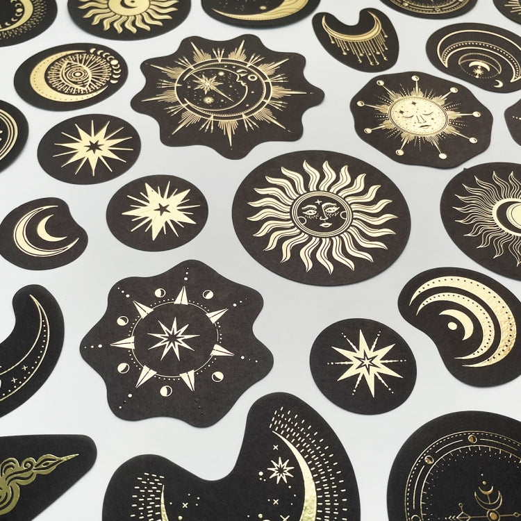 2 Packs 5655 Cold Hot Hand Account Decorative Stickers
