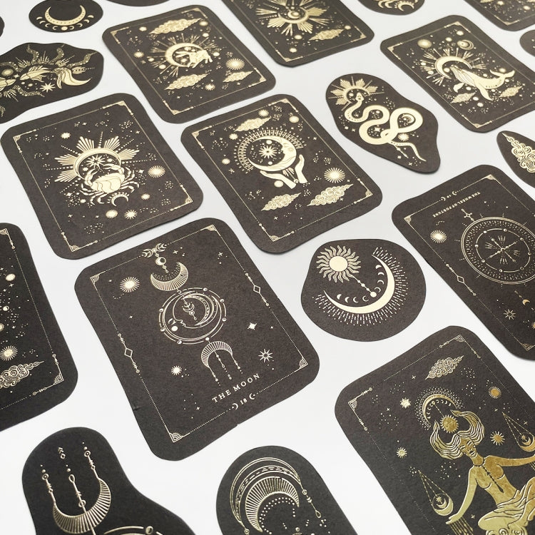 2 Packs 5655 Cold Hot Hand Account Decorative Stickers