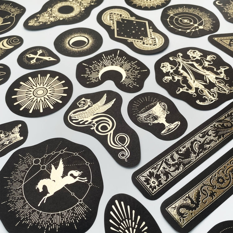 2 Packs 5655 Cold Hot Hand Account Decorative Stickers