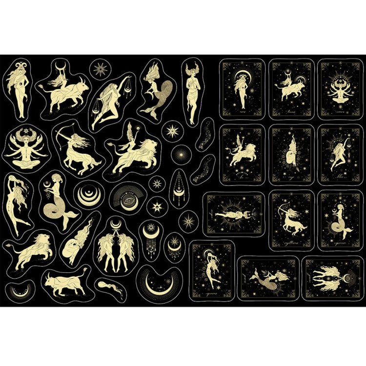 2 Packs 5655 Cold Hot Hand Account Decorative Stickers