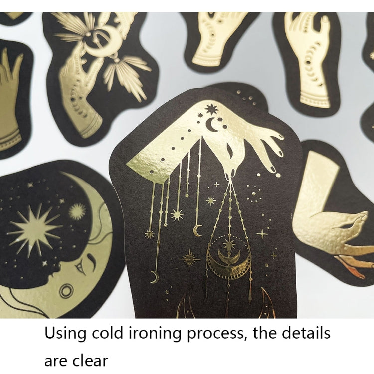2 Packs 5655 Cold Hot Hand Account Decorative Stickers