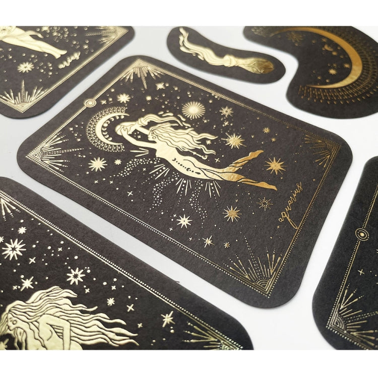 2 Packs 5655 Cold Hot Hand Account Decorative Stickers