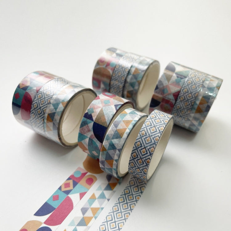 3 Sets/9 Rolls 4585 3m Paper Bronzing Hand Account Tape Set