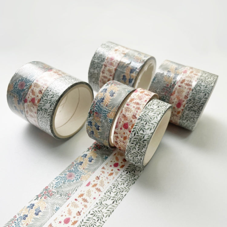 3 Sets/9 Rolls 4585 3m Paper Bronzing Hand Account Tape Set