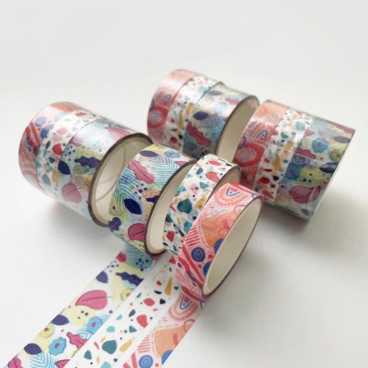 3 Sets/9 Rolls 4585 3m Paper Bronzing Hand Account Tape Set