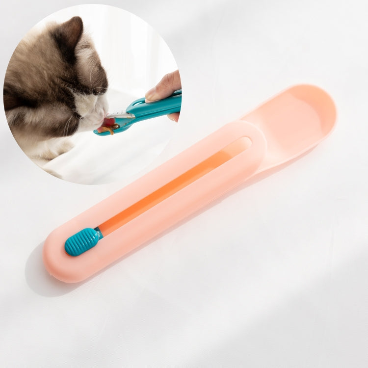 2 PCS Cat Strip Feeder Squeeze Snack Spoon Pet Liquid Food Squeeze