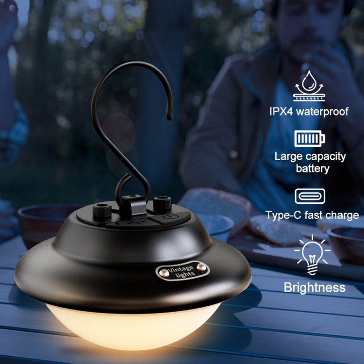 Outdoor Portable Hanging USB Charging Camping Light