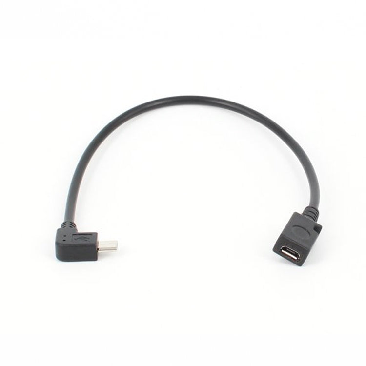 5 PCS 90 Degree Micro Male To Female Extension Cable