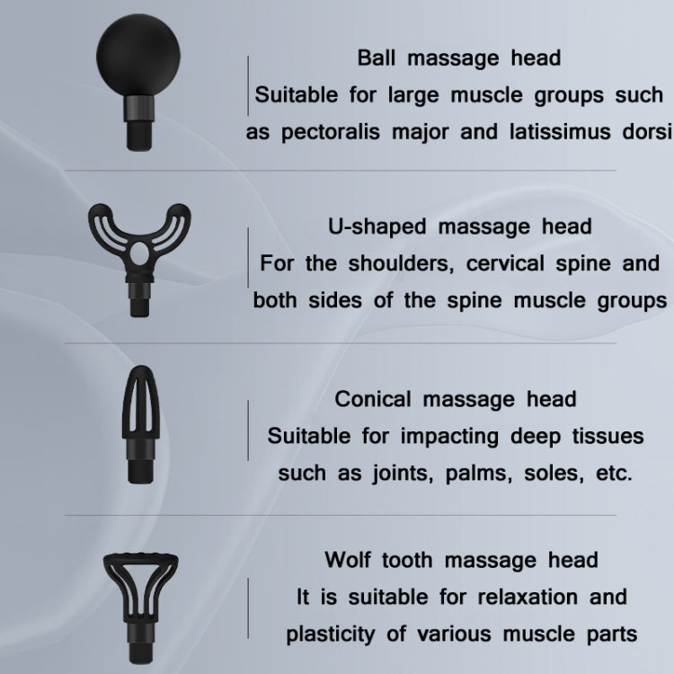 PS818 Variable Speed Vibrating Mini Muscle Fascia Relax Massager, Specification: 12 Gear (Pink)