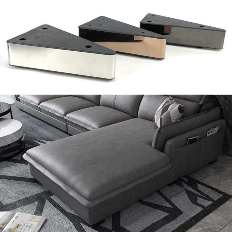 LH-SFJD001 5cm Stainless Steel Sofa Booster Pad, Style: Triangle
