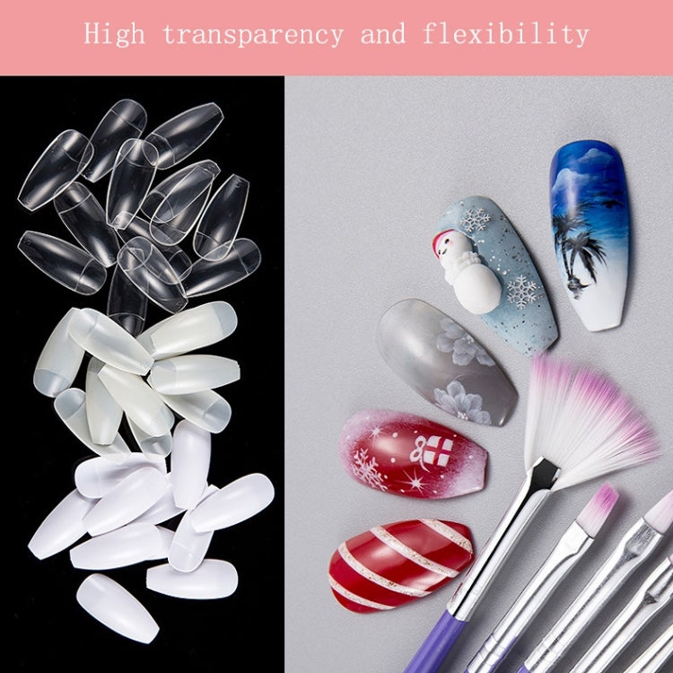 2 PCS Pointed Half Stick Full Post Nail Patches