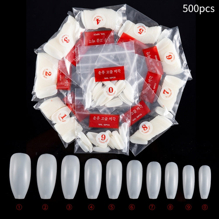2 PCS Pointed Half Stick Full Post Nail Patches