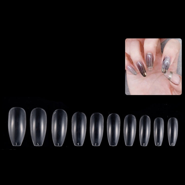 2 PCS Pointed Half Stick Full Post Nail Patches
