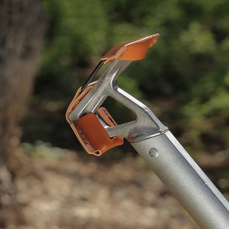 Outdoor Campground Mace Leather Cover with Bungee Cord