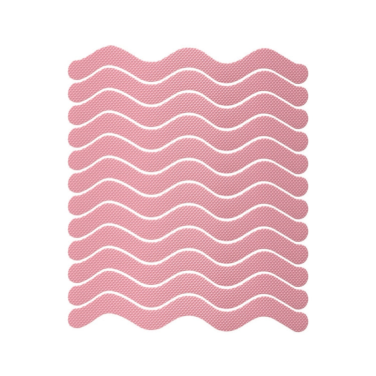 48 PCS Wavy Shaped Safety Bathtub Non-Slip Sticker, Specification:  1.3 x 18cm