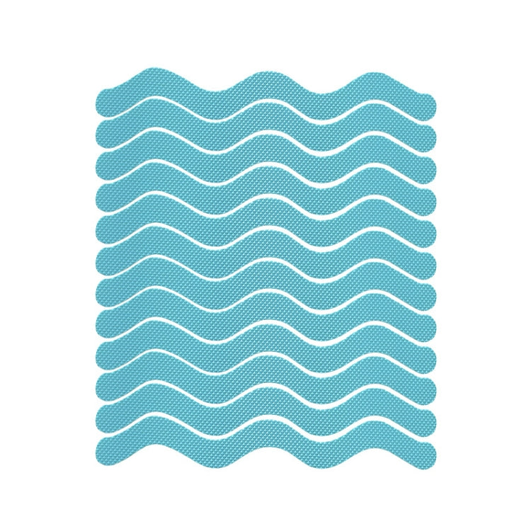 48 PCS Wavy Shaped Safety Bathtub Non-Slip Sticker, Specification:  1.3 x 18cm
