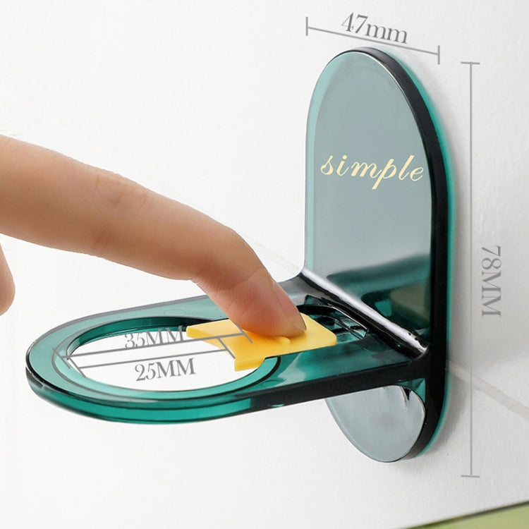 4 PCS Bathroom No Punching Installation Shower Gel Hanger