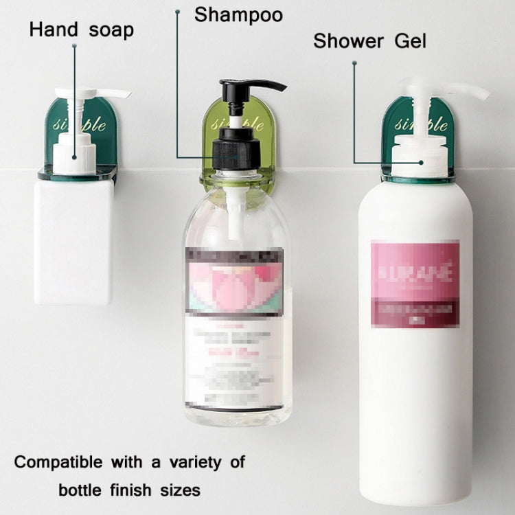 4 PCS Bathroom No Punching Installation Shower Gel Hanger