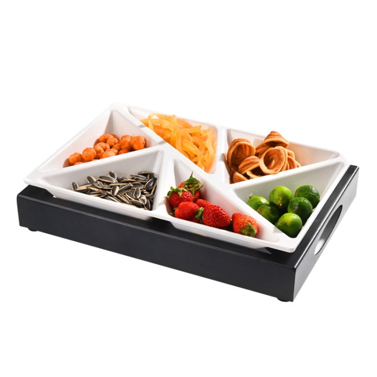 6 In 1 Multifunctional Compartmental Fruit Tray, Style: Base
