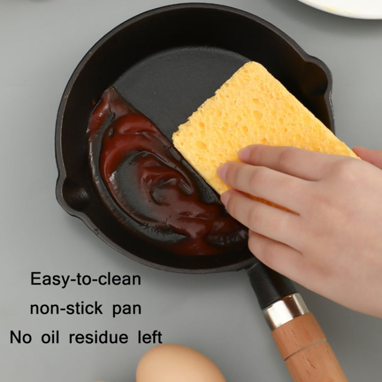 Household Hot Oil Frying Pan Cast Iron Skillet, Specification: Large