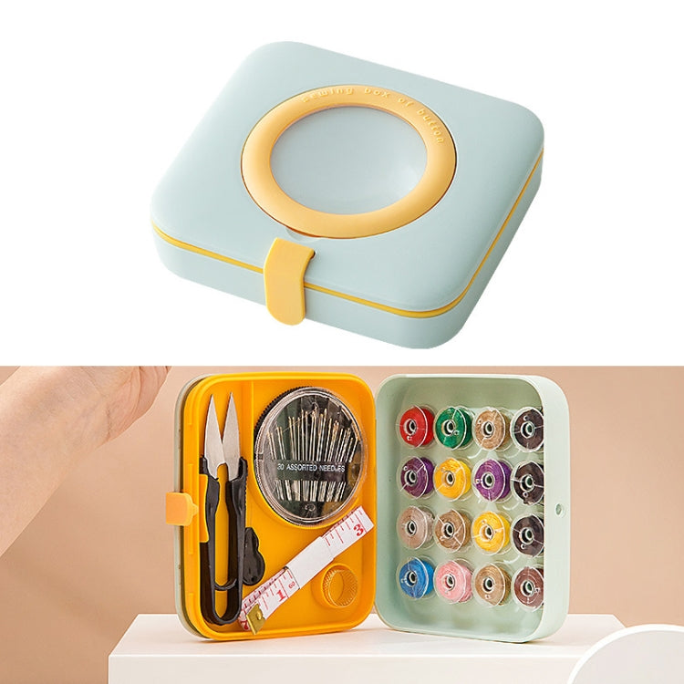 Portable Needlework Box Home Multi-Function Needlework Storage Box