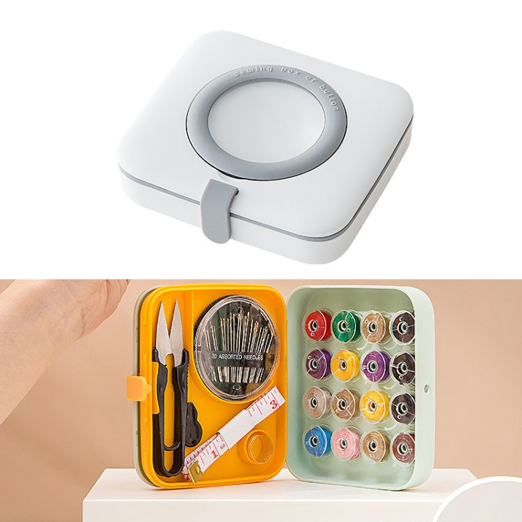 Portable Needlework Box Home Multi-Function Needlework Storage Box