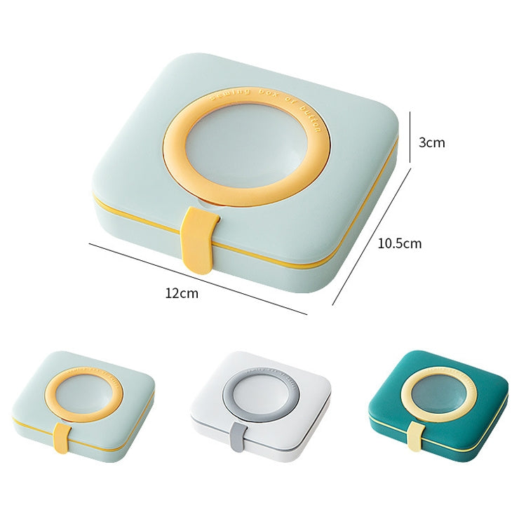 Portable Needlework Box Home Multi-Function Needlework Storage Box