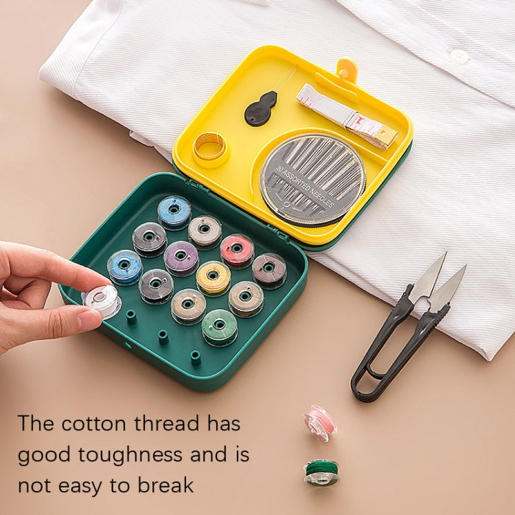 Portable Needlework Box Home Multi-Function Needlework Storage Box