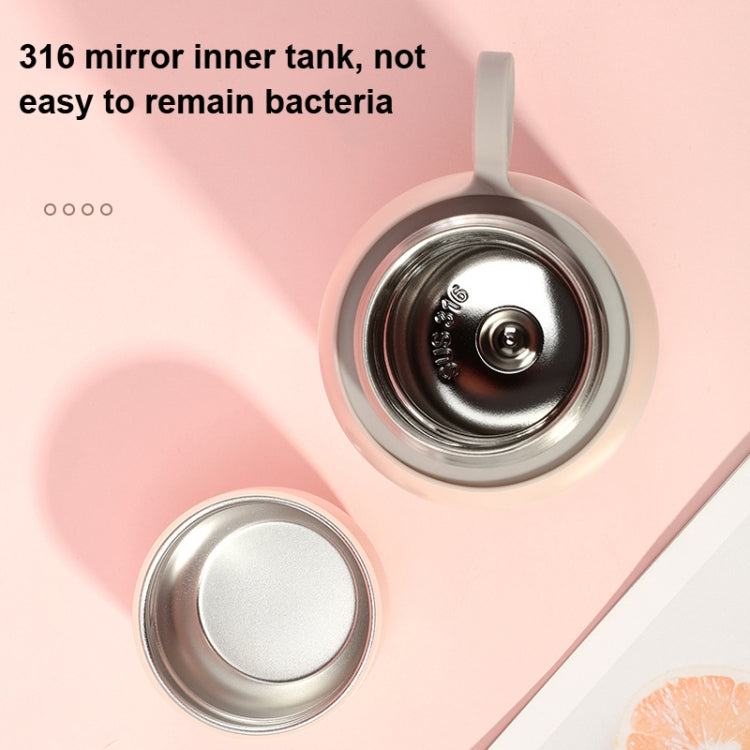 500ml 316 Stainless Steel Insulation Cup Large Capacity Big Belly Cup with Strap