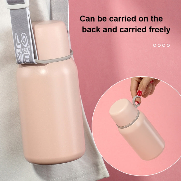 500ml 316 Stainless Steel Insulation Cup Large Capacity Big Belly Cup with Strap