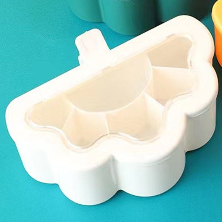 2 PCS Household Combination Set Kitchen 6-Grid Seasoning Box