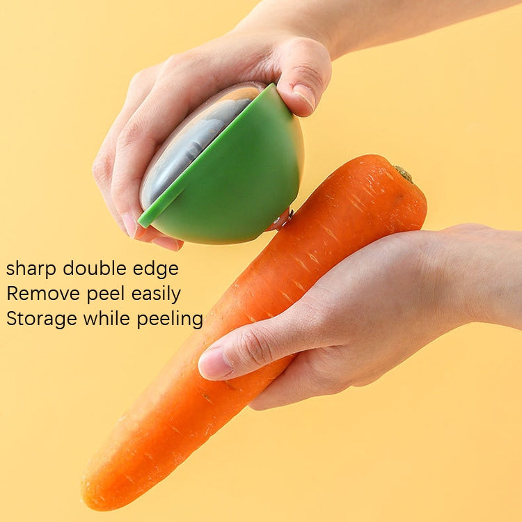 3 PCS Storage Peel Cutting Knife Scraper With Storage Box